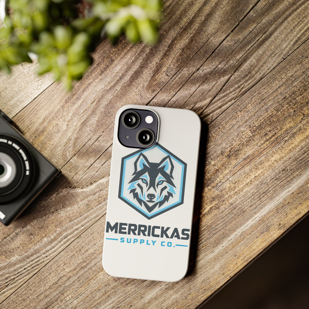 Merrickas Geo Wolf Phone Case