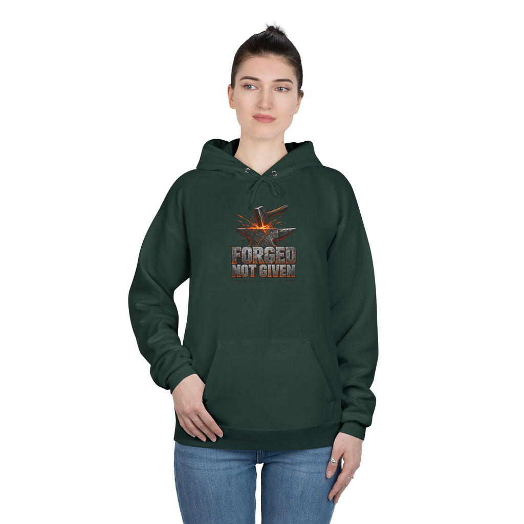Forged Not Given Heavyweight Hoodie