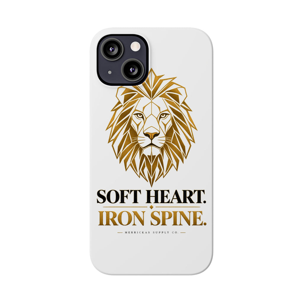 Soft Heart Iron Spine Phone Case