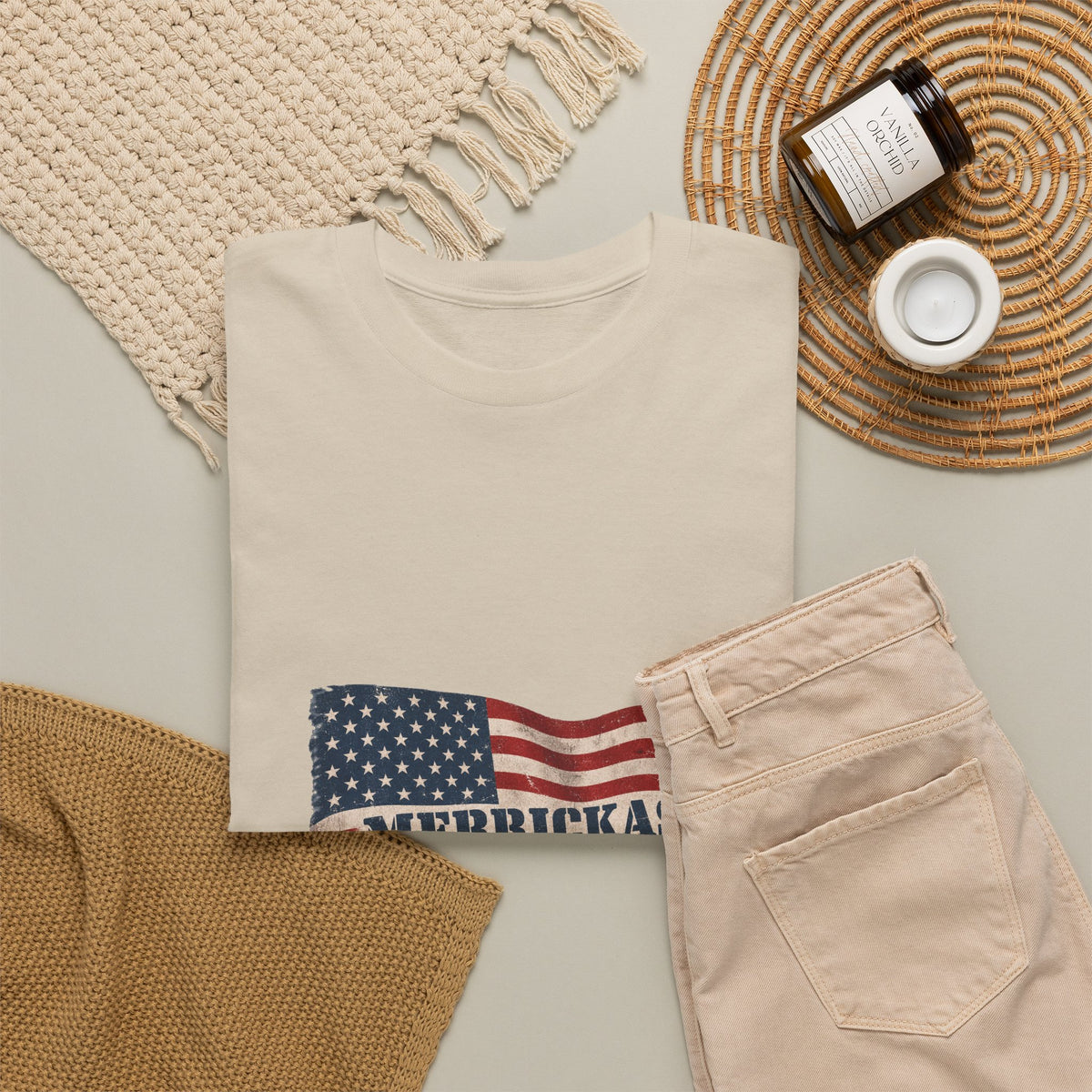 Merrickas Flag Classic Tee