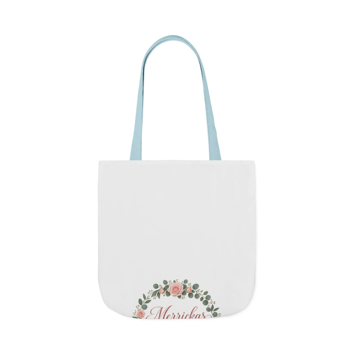 Merrickas Rose Wreath Script Canvas Wall Art