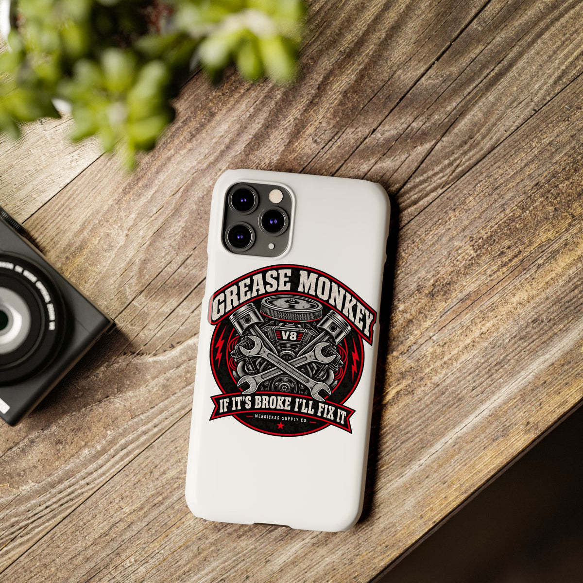 Grease Monkey Phone Case