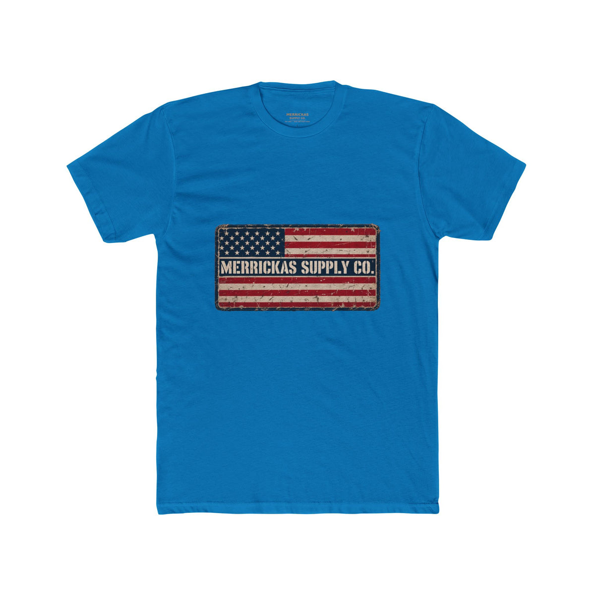 Merrickas American Flag Patch T-Shirt