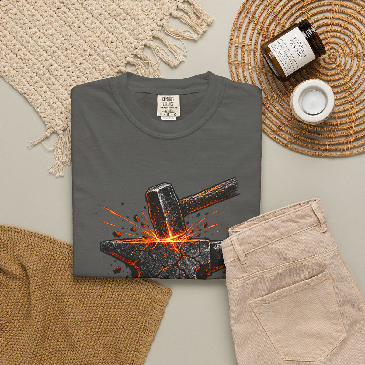 Forged Not Given Garment-Dyed Tee
