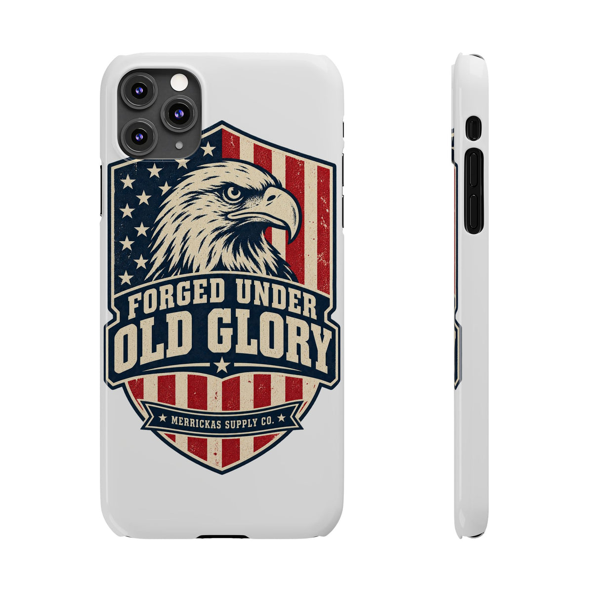 Forged Under Old Glory Phone Case