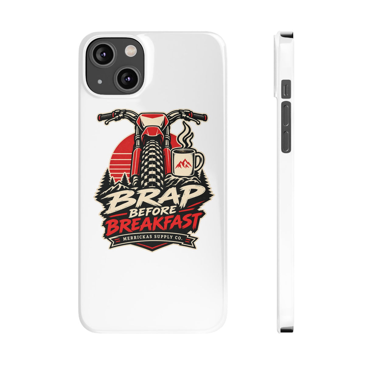 Brap Before Breakfast Phone Case