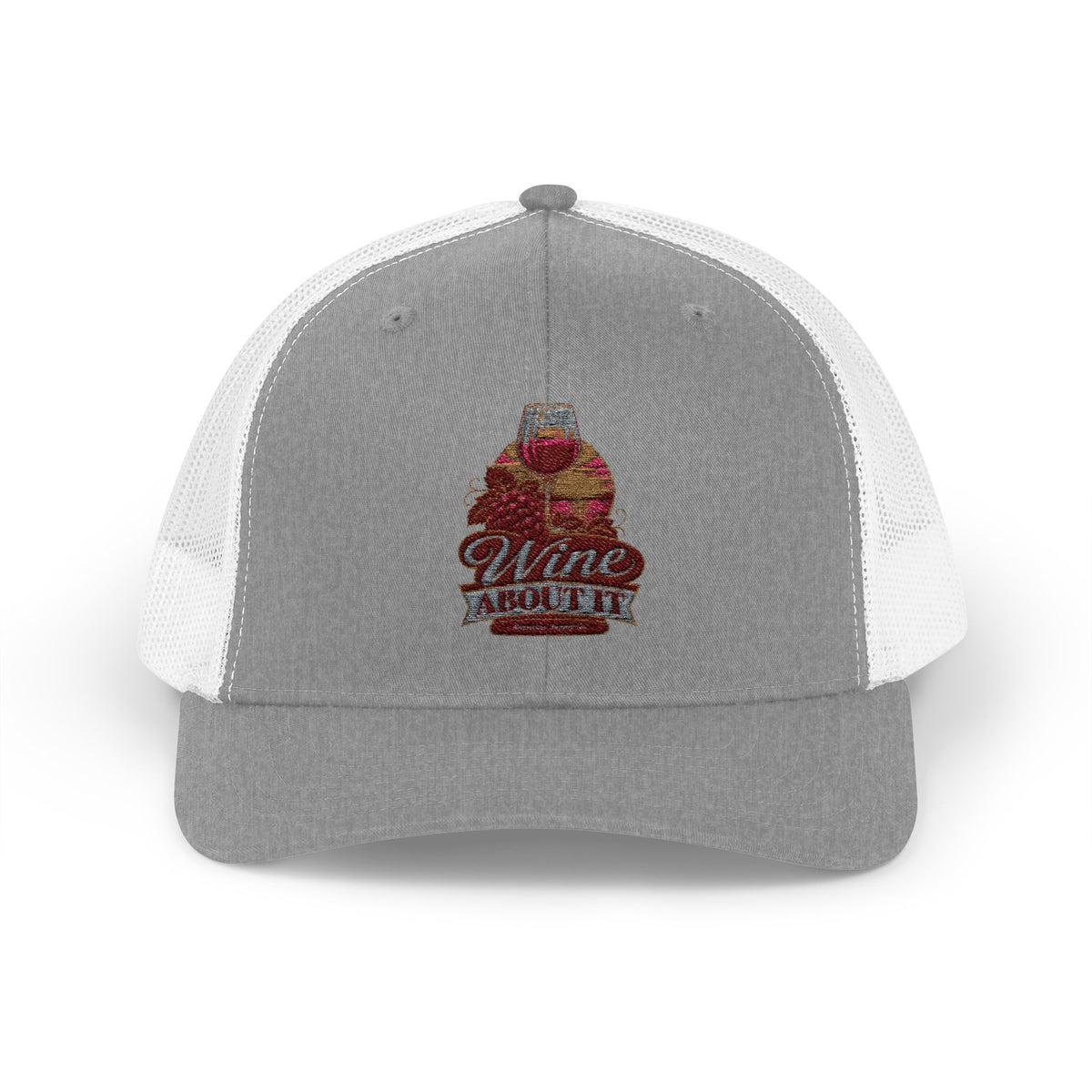 Wine About It Snapback Trucker Cap