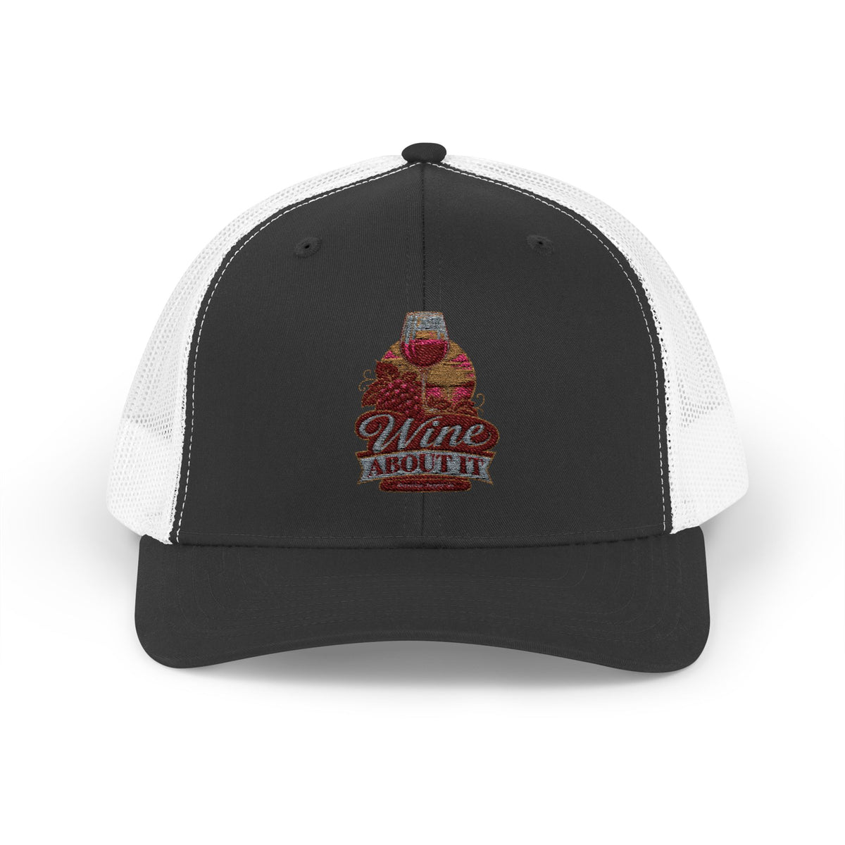 Wine About It Snapback Trucker Cap