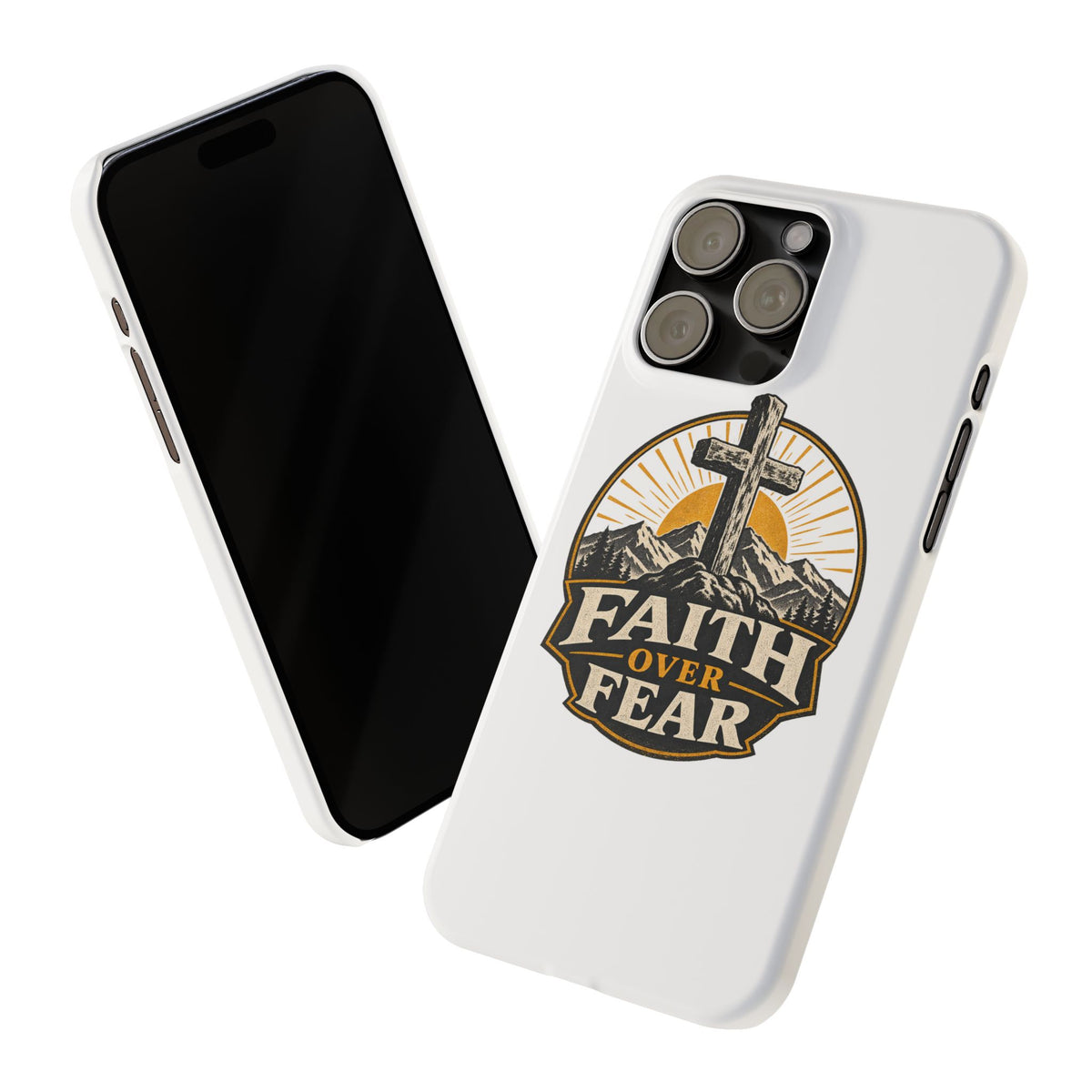 Faith Over Fear Phone Case
