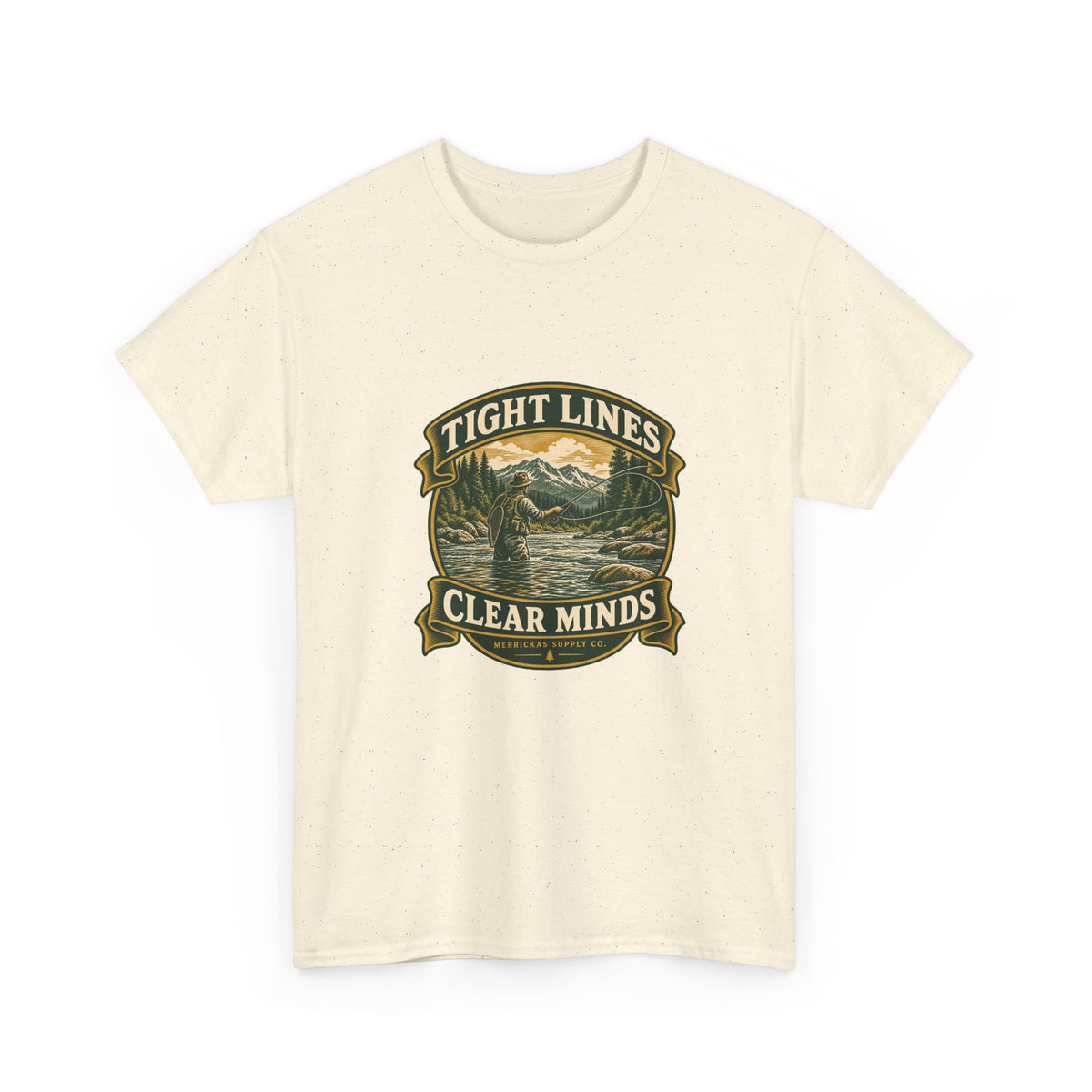 Tight Lines Clear Minds Classic Tee