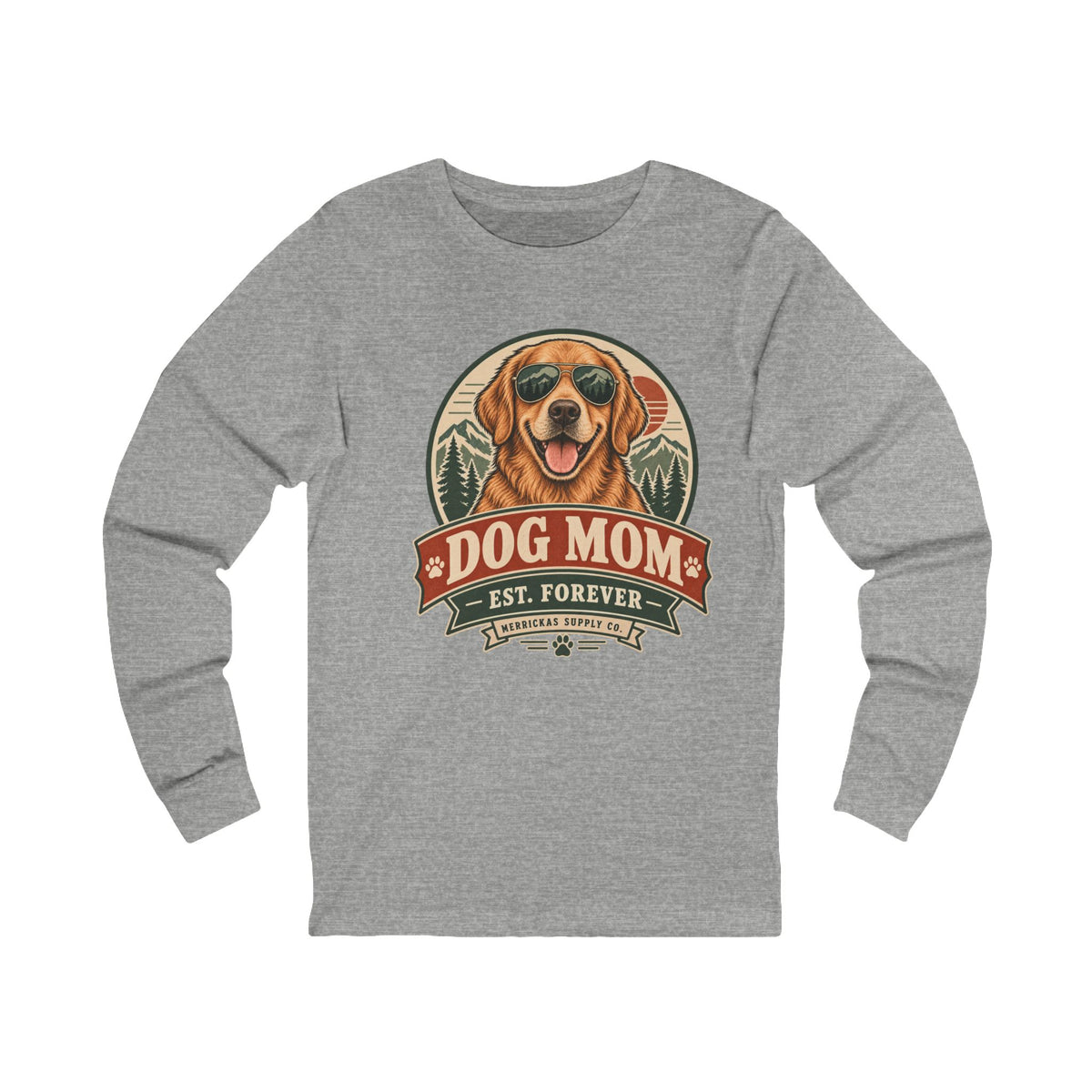 Dog Mom Est. Forever Long Sleeve Tee