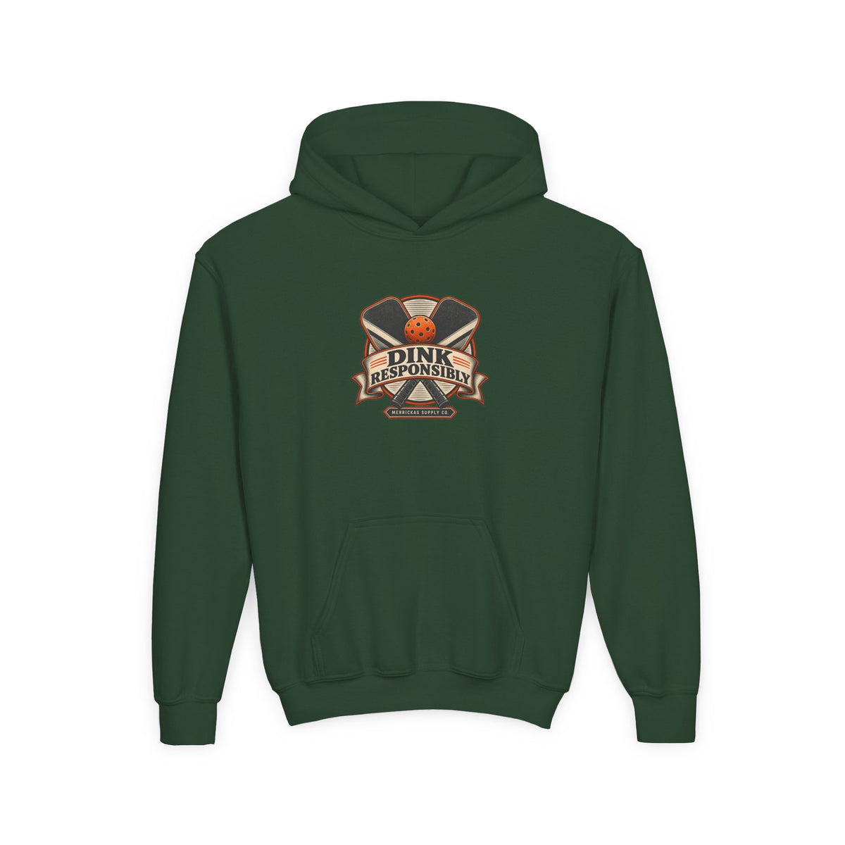 Dink Responsibly Youth Hoodie
