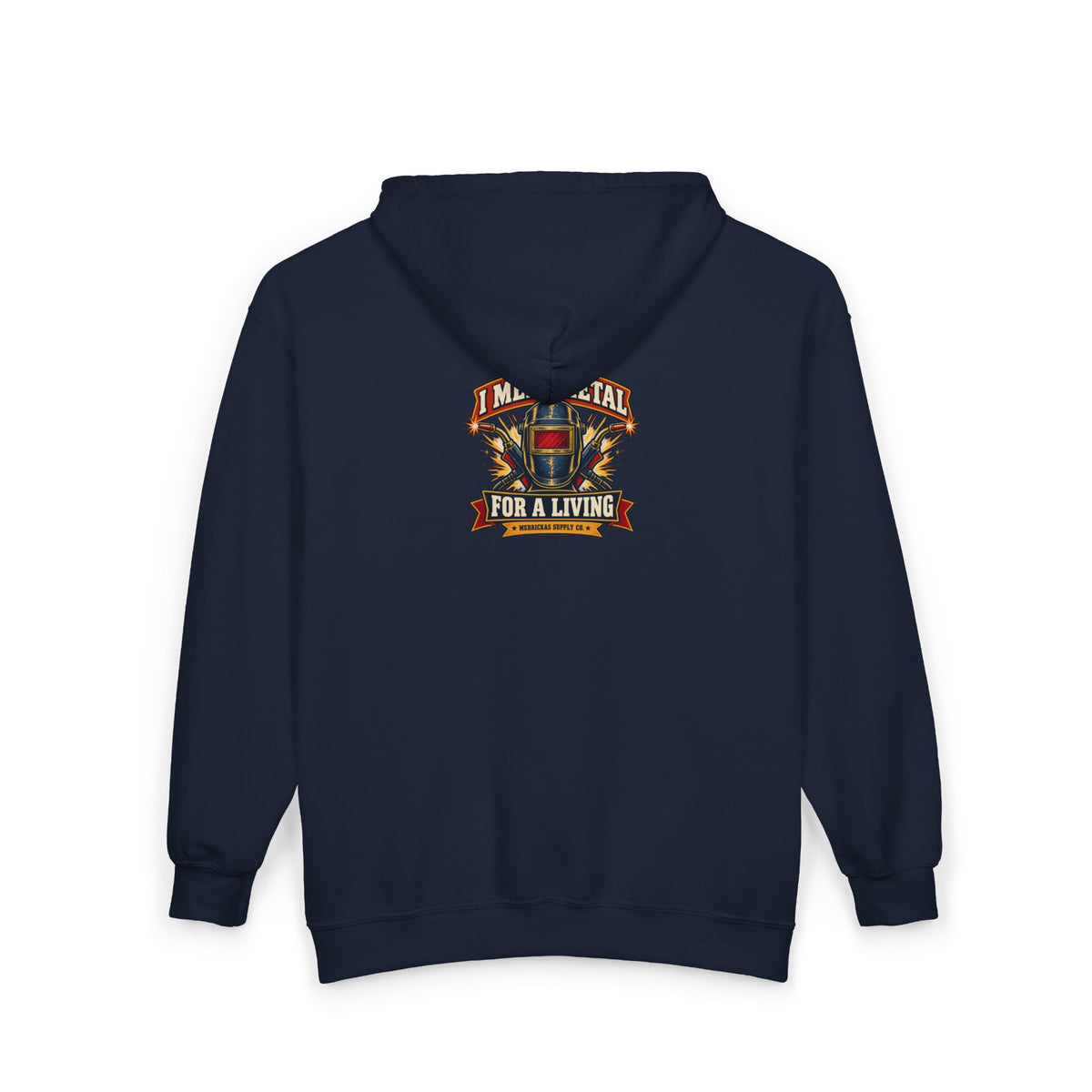 I Melt Metal For A Living Zip Hoodie