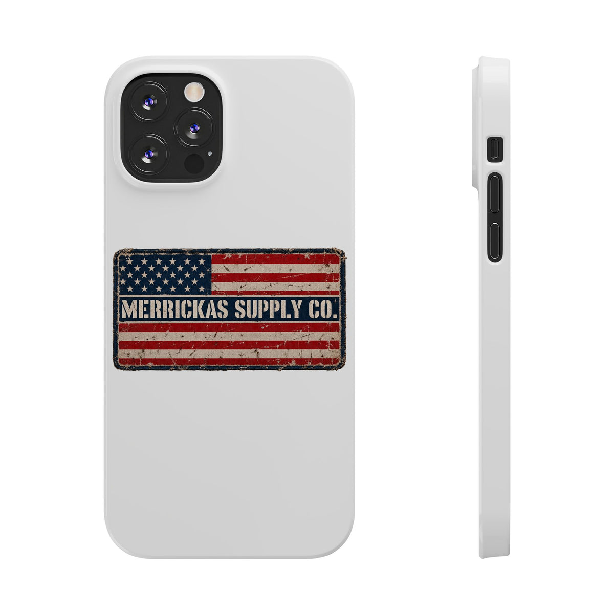 Merrickas American Flag Patch Phone Case