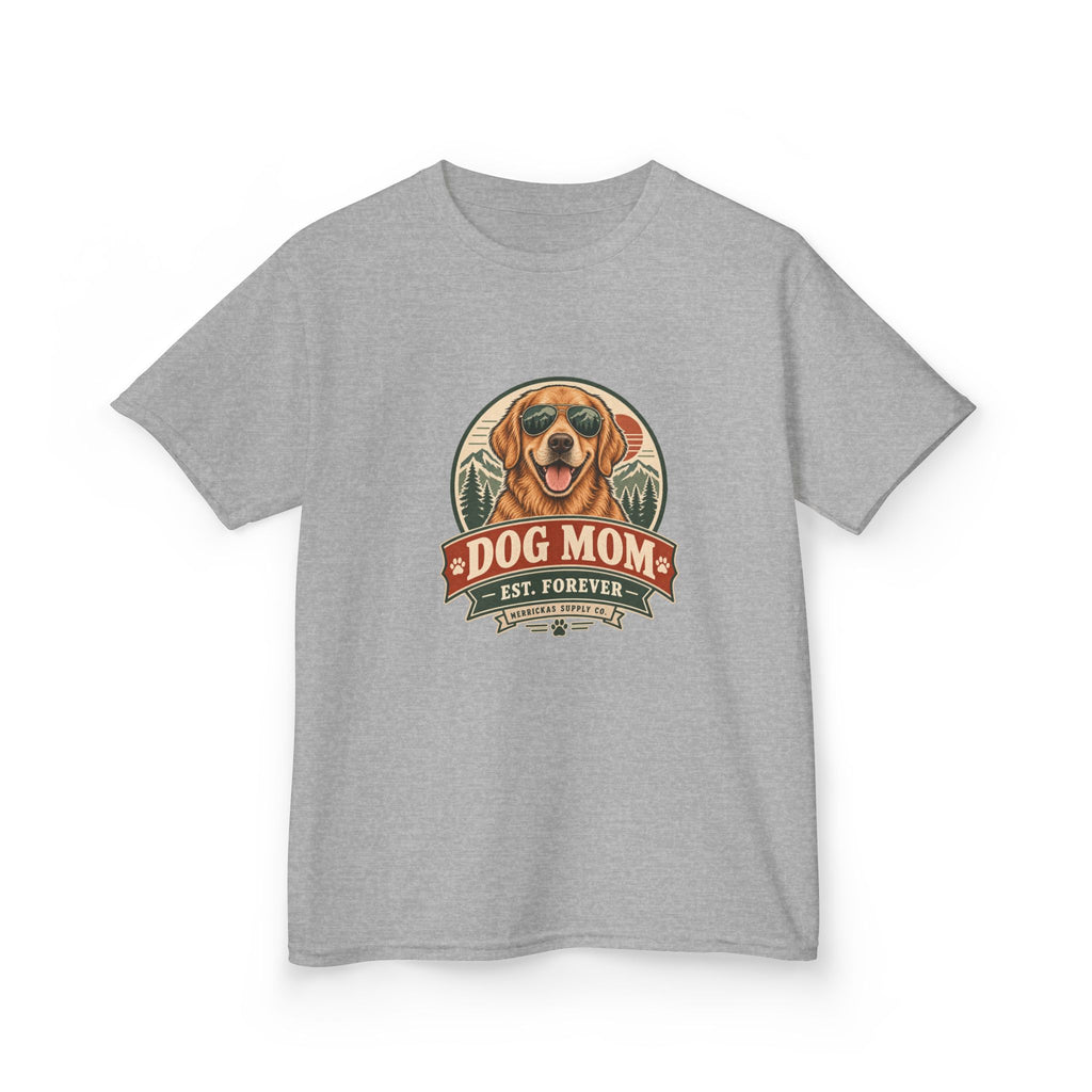 Dog Mom Est. Forever Kids Tee