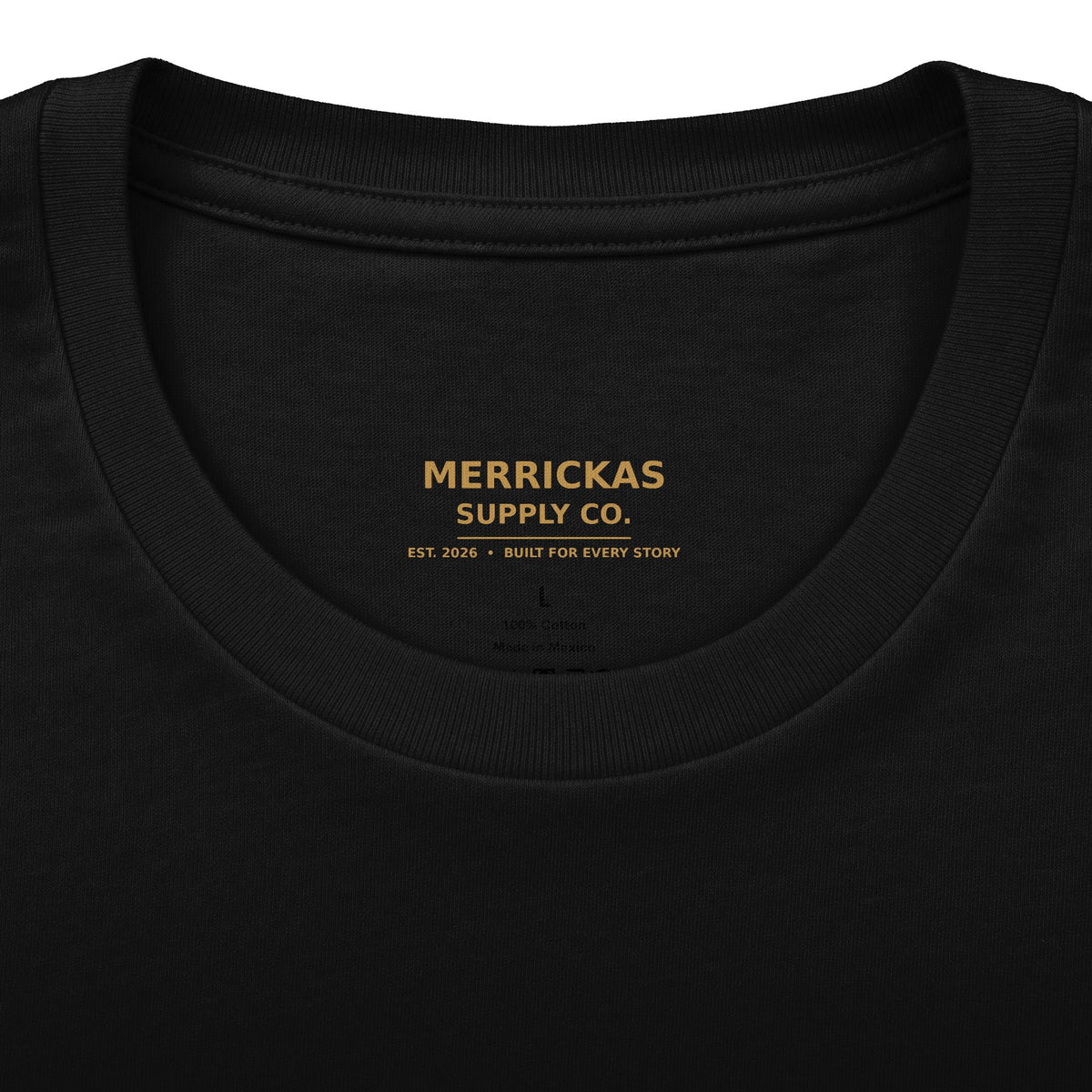 Merrickas Gold MSC Monogram T-Shirt