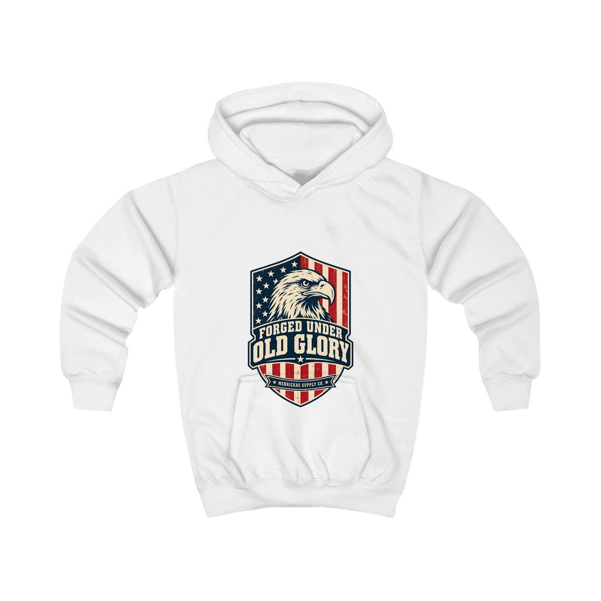 Forged Under Old Glory Kids' Hoodie