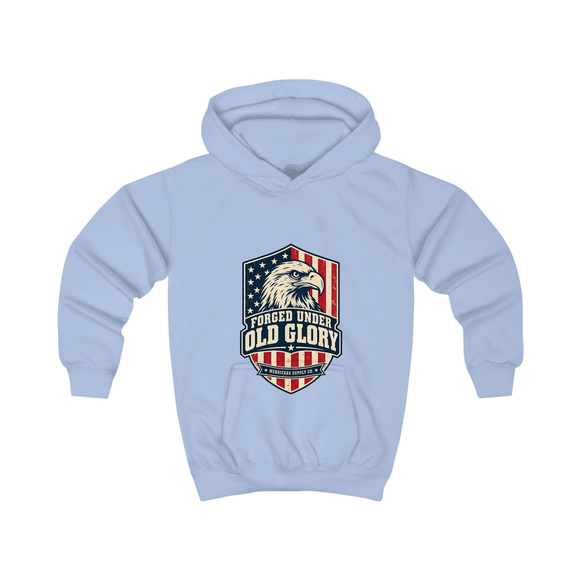 Forged Under Old Glory Kids' Hoodie