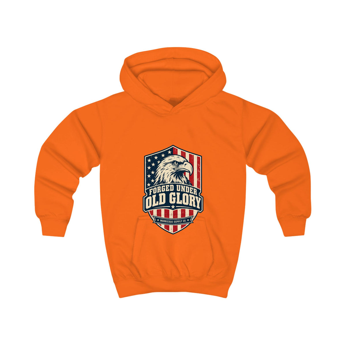 Forged Under Old Glory Kids' Hoodie