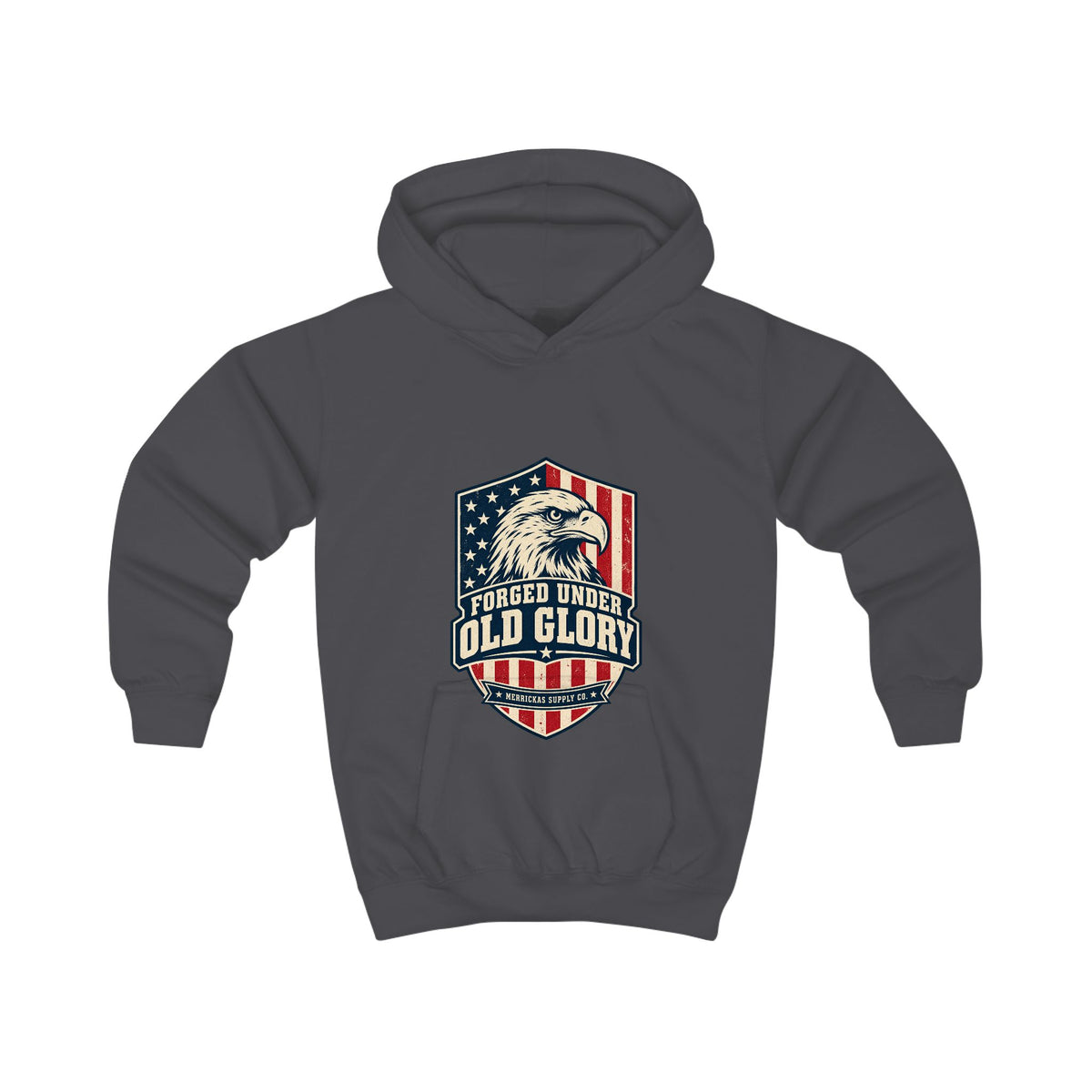 Forged Under Old Glory Kids' Hoodie