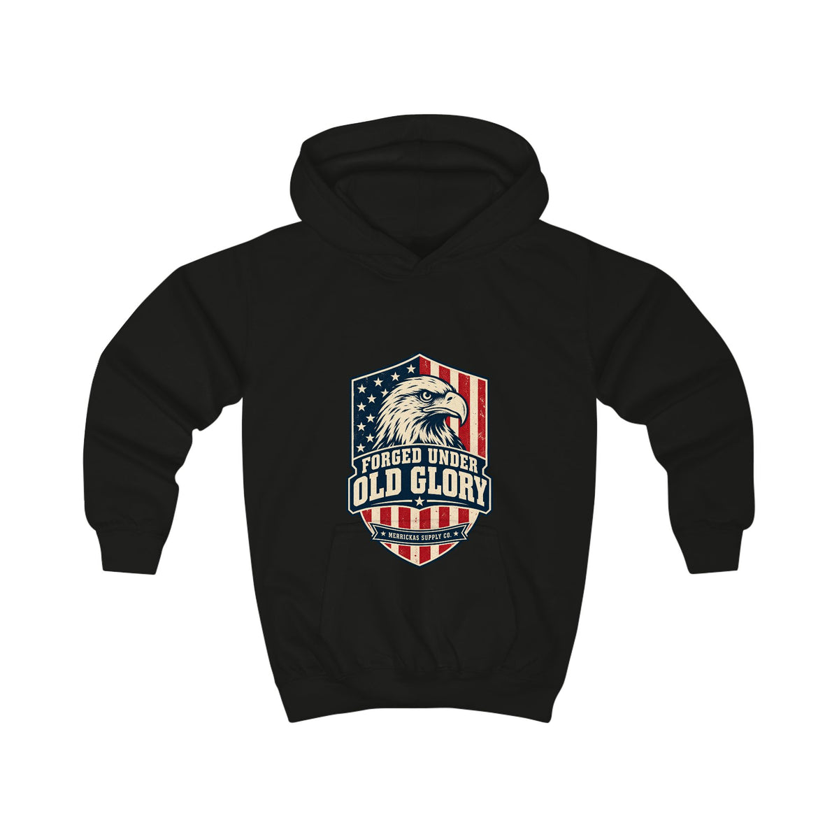 Forged Under Old Glory Kids' Hoodie