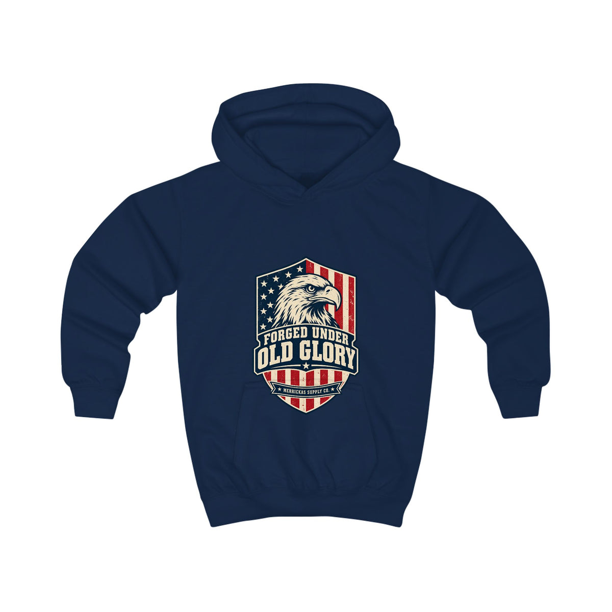 Forged Under Old Glory Kids' Hoodie