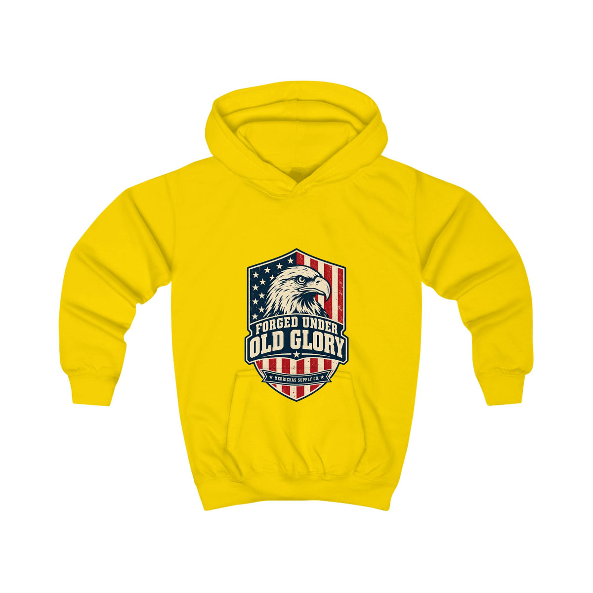 Forged Under Old Glory Kids' Hoodie