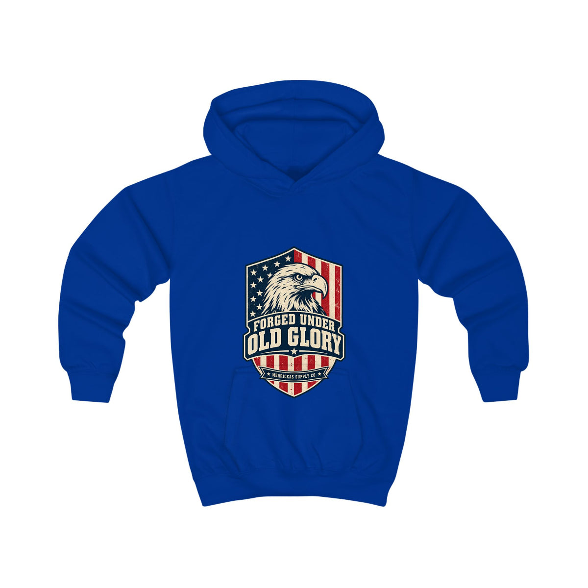 Forged Under Old Glory Kids' Hoodie
