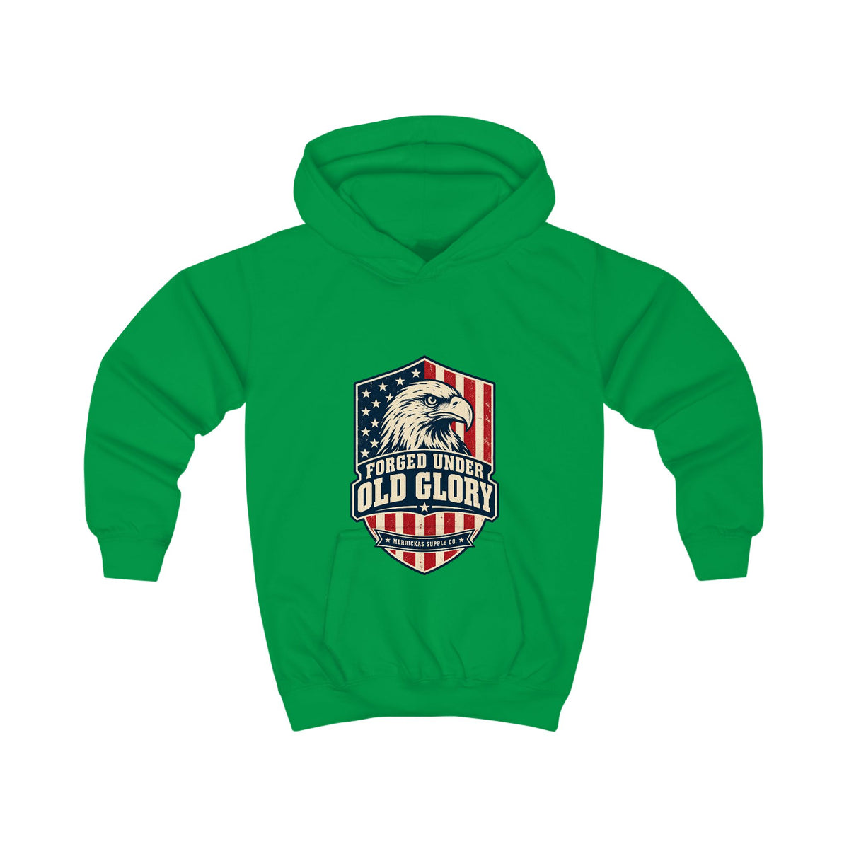 Forged Under Old Glory Kids' Hoodie