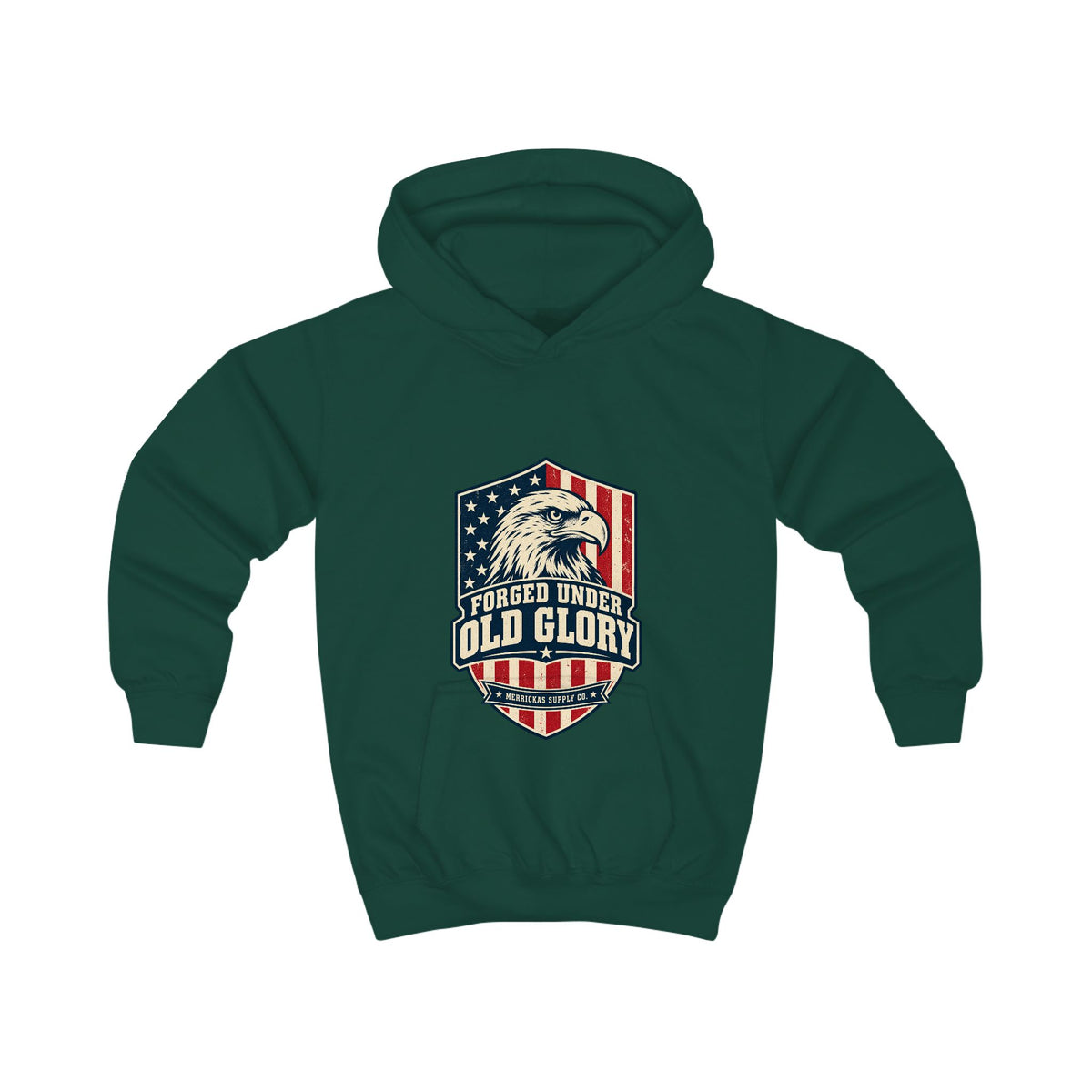Forged Under Old Glory Kids' Hoodie
