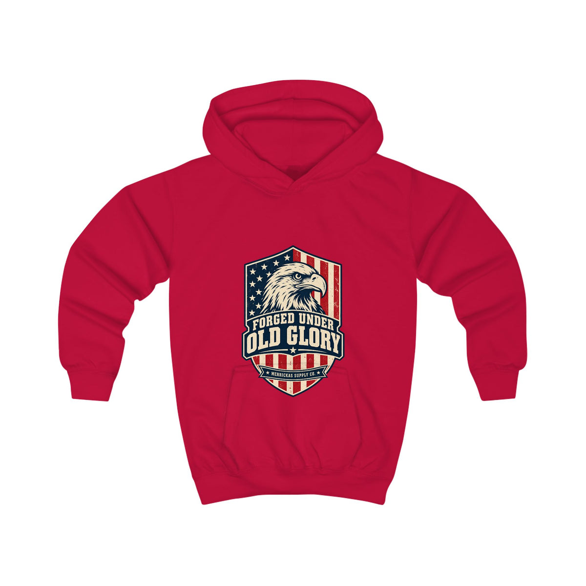 Forged Under Old Glory Kids' Hoodie