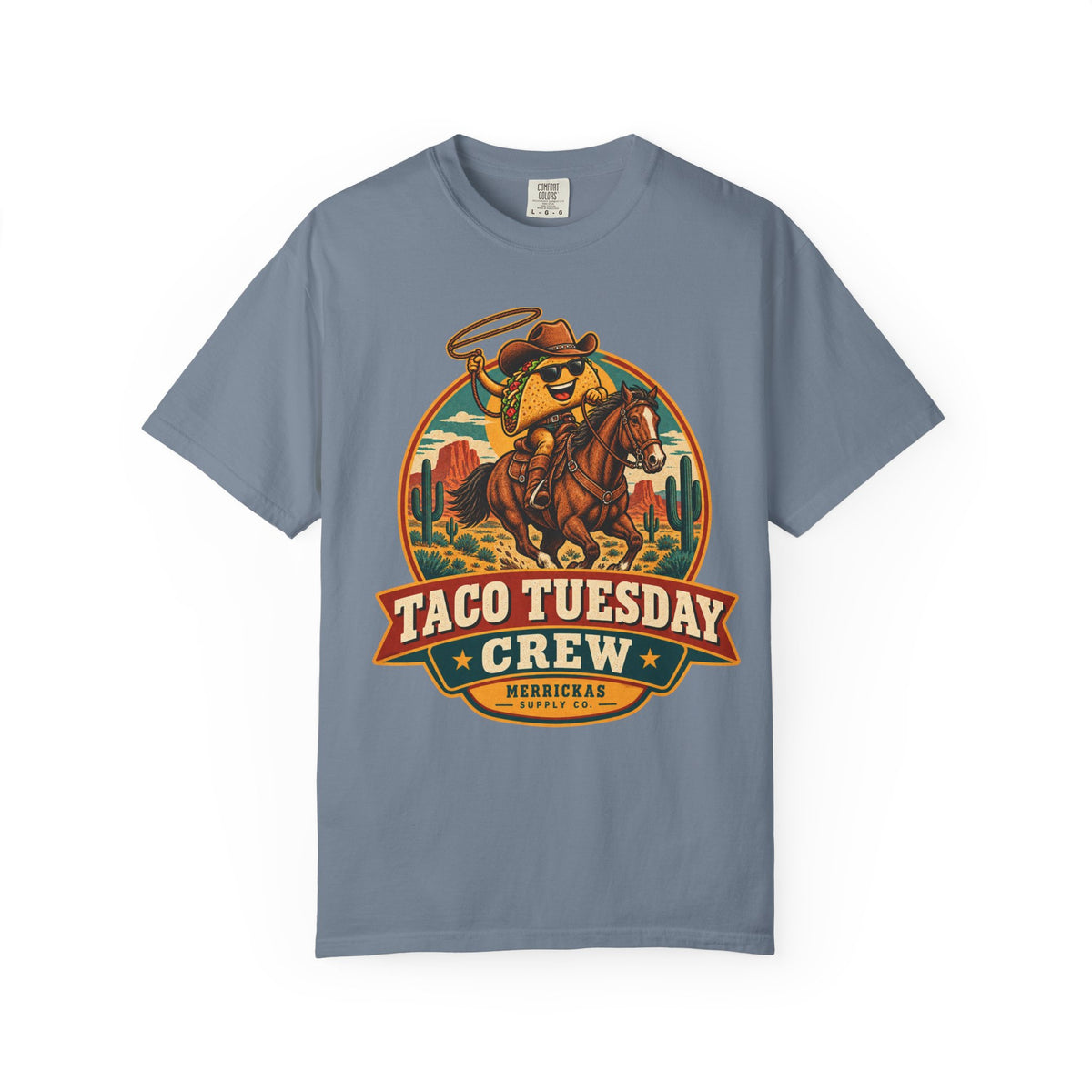Taco Tuesday Crew Garment-Dyed Tee