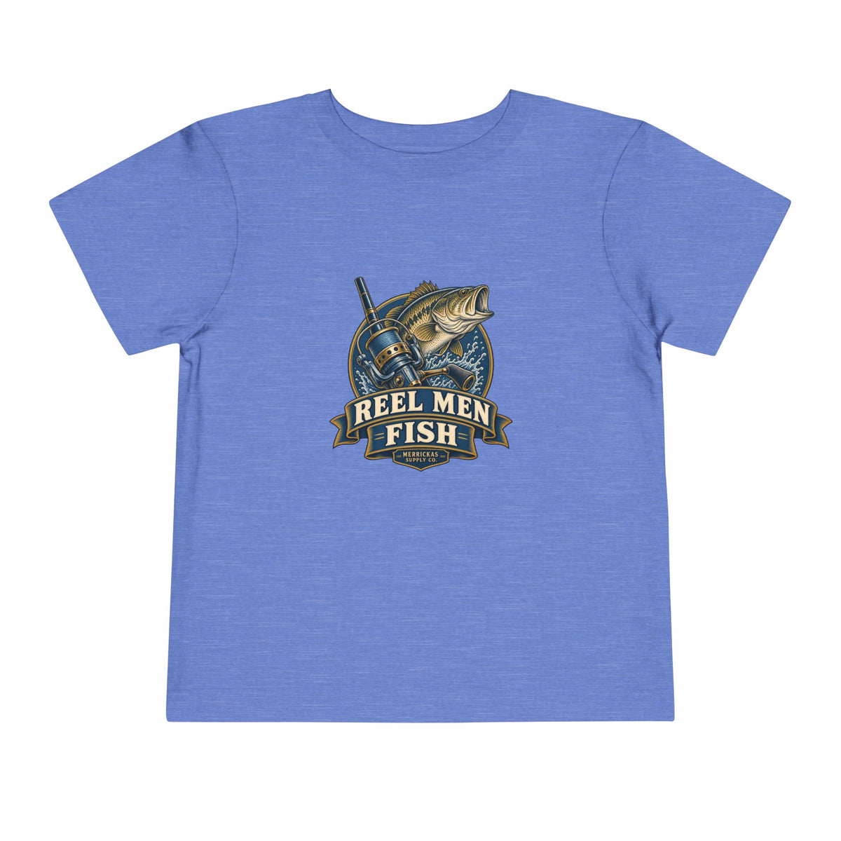 Reel Men Fish Toddler Tee
