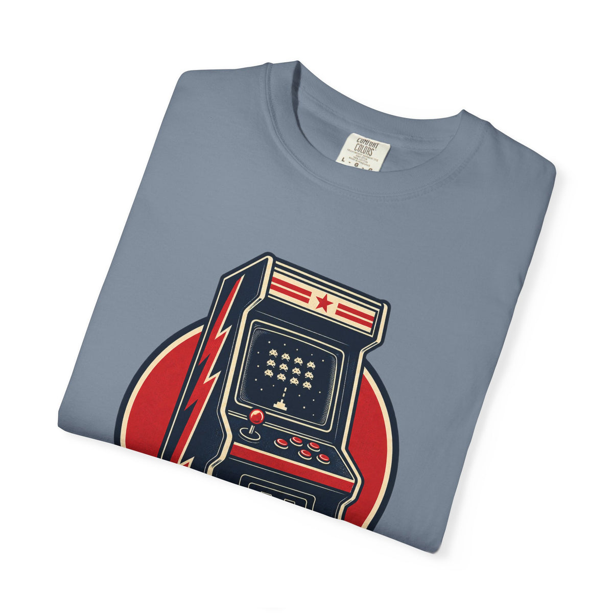 Level Up Game On Garment-Dyed Tee
