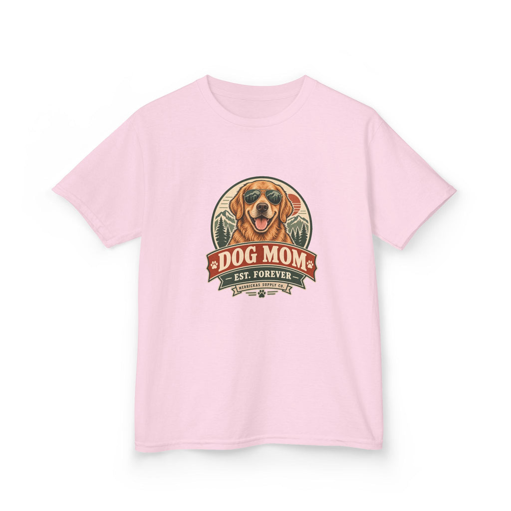 Dog Mom Est. Forever Kids Tee
