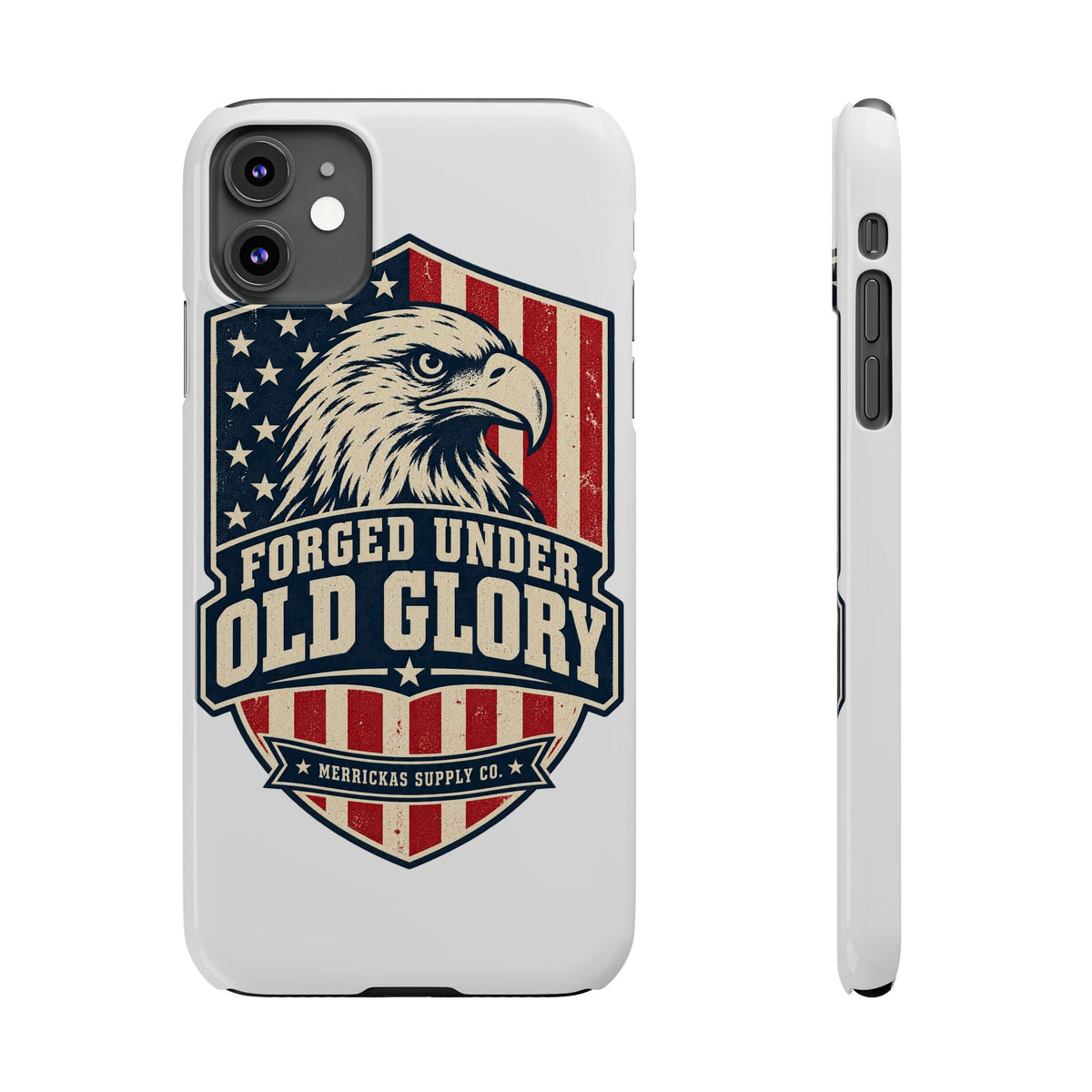 Forged Under Old Glory Phone Case