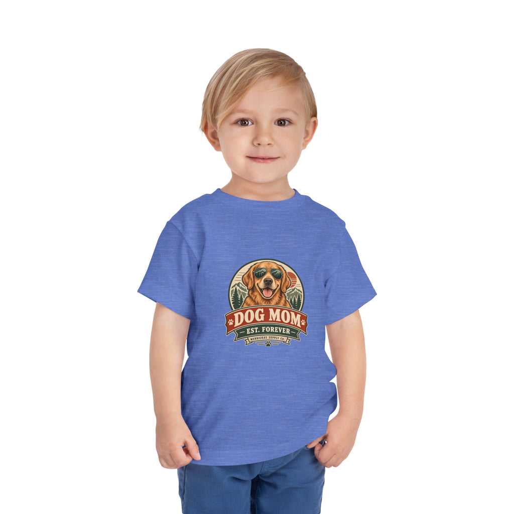 Dog Mom Est. Forever Toddler Tee