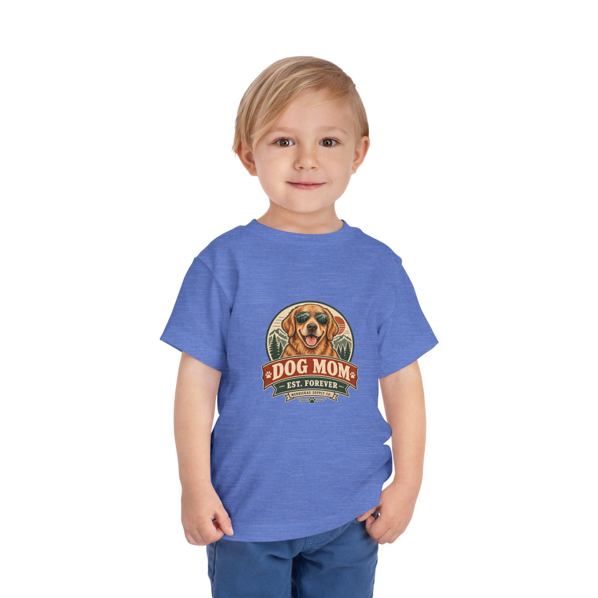 Dog Mom Est. Forever Toddler Tee