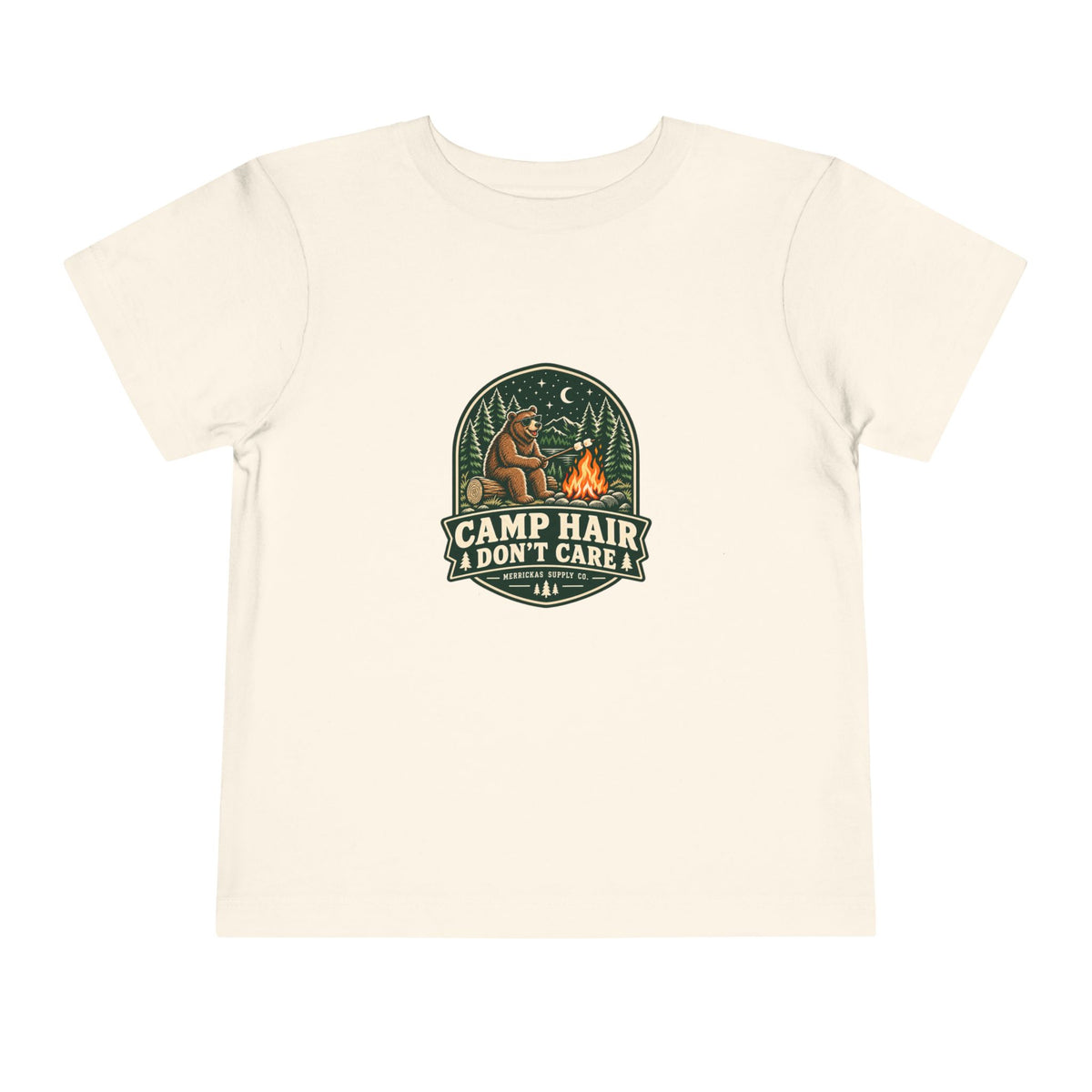 Camp Hair Don't Care Toddler Tee