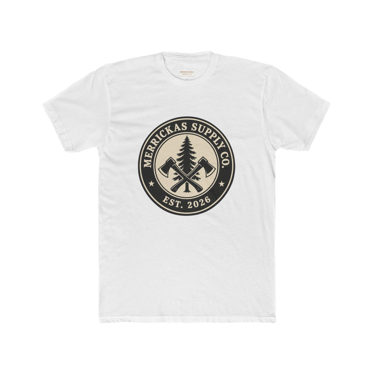 Merrickas Heritage Axe Badge T-Shirt