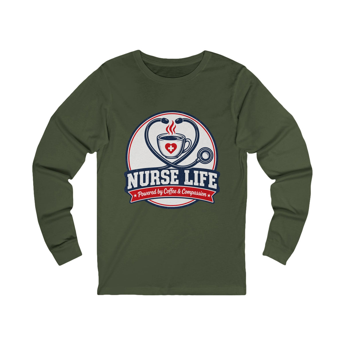 Nurse Life Long Sleeve Tee