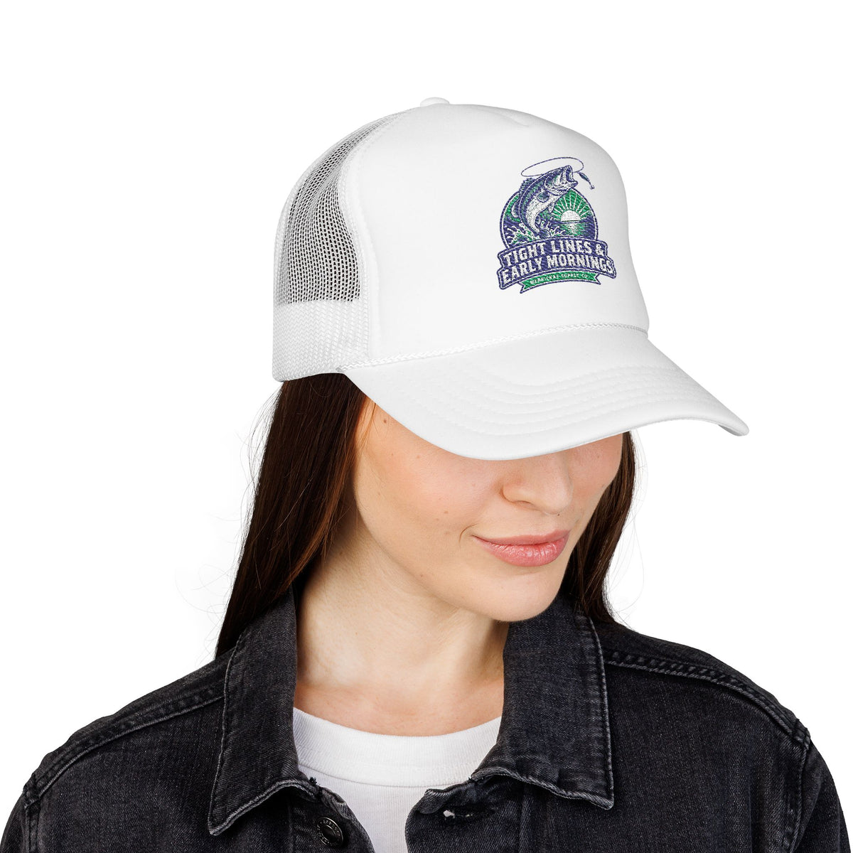 Tight Lines & Early Mornings Foam Trucker Hat