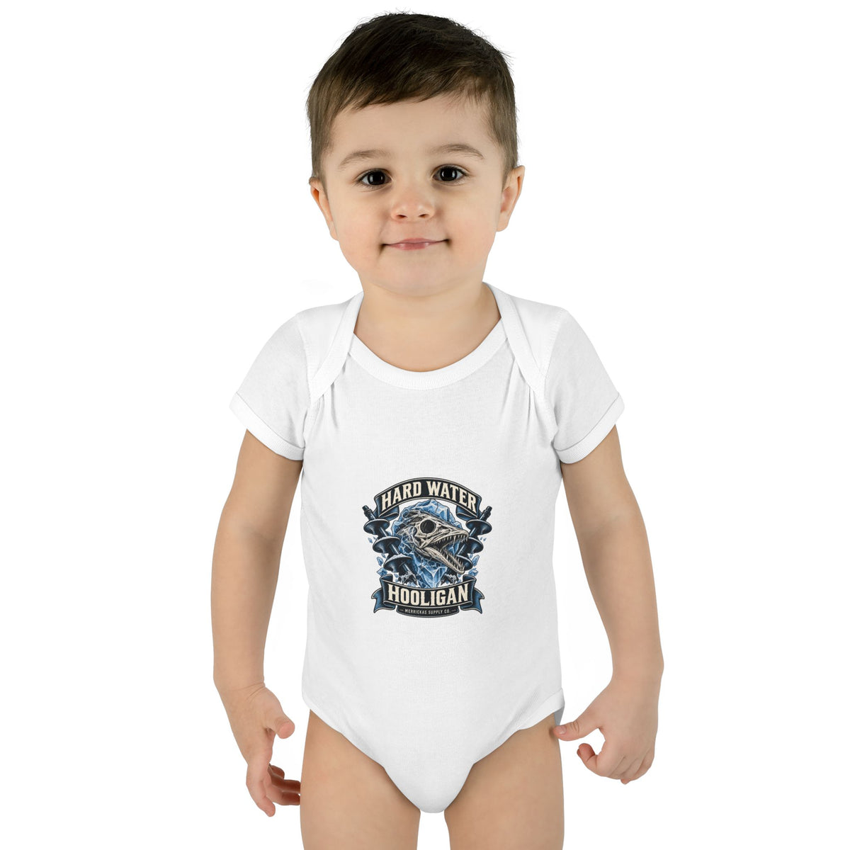 Hard Water Hooligan Baby Onesie