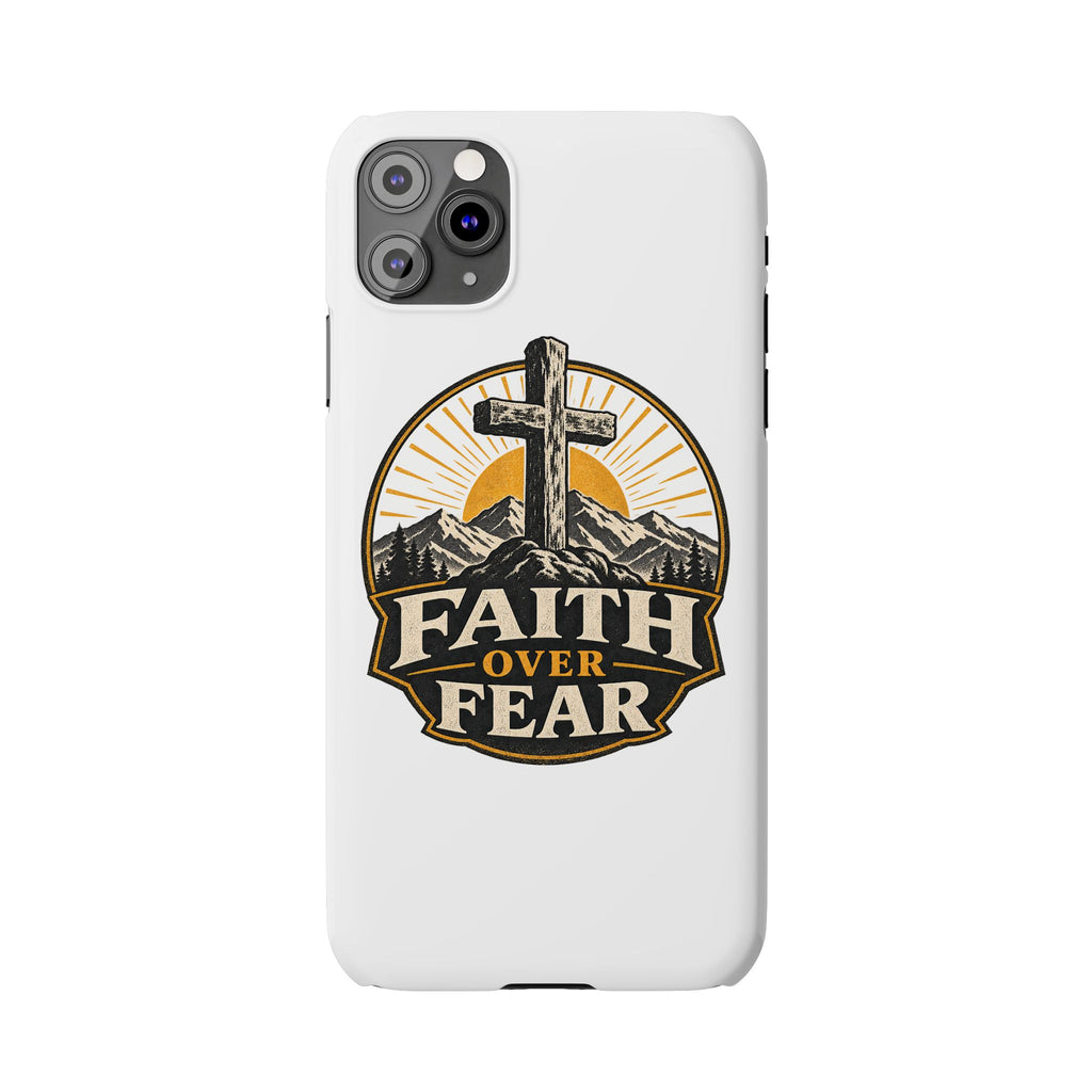 Faith Over Fear Phone Case