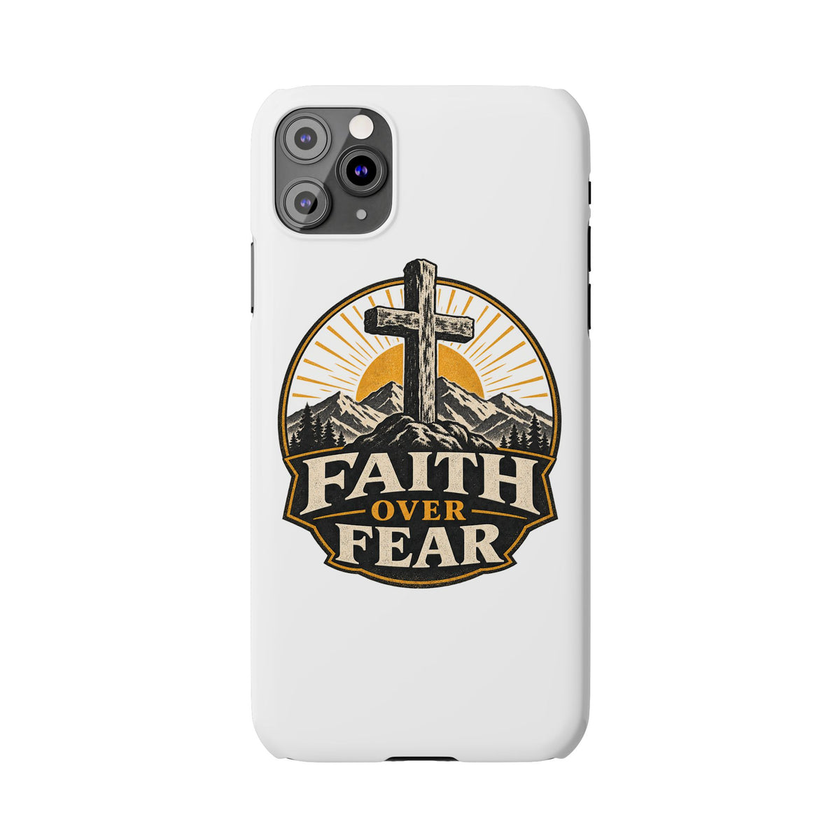 Faith Over Fear Phone Case