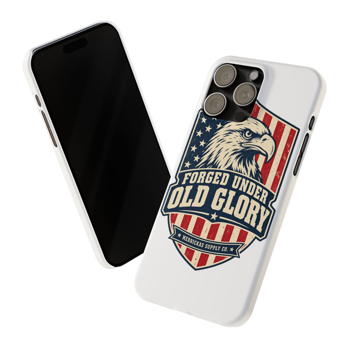 Forged Under Old Glory Phone Case