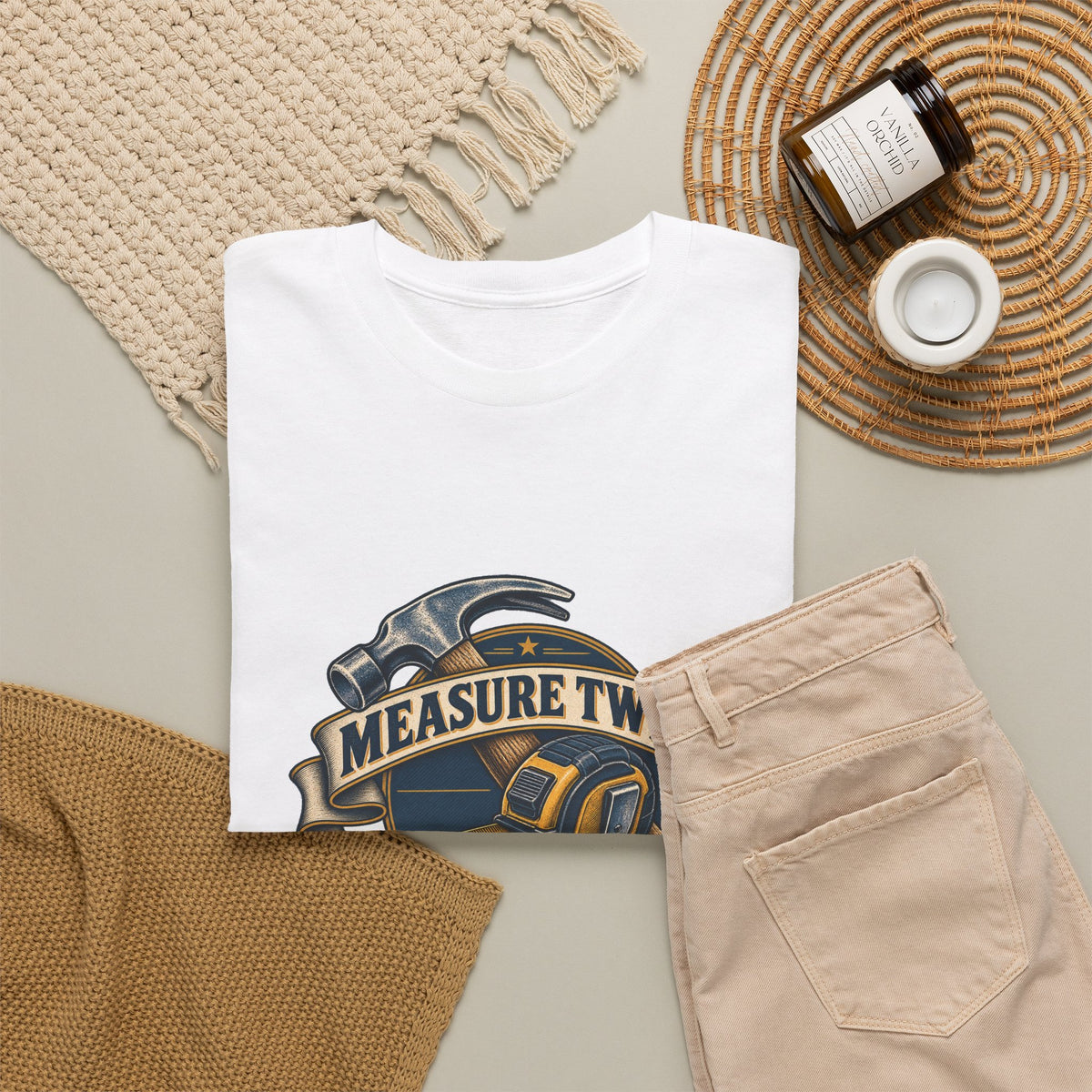 Measure Twice Cuss Once Classic Tee