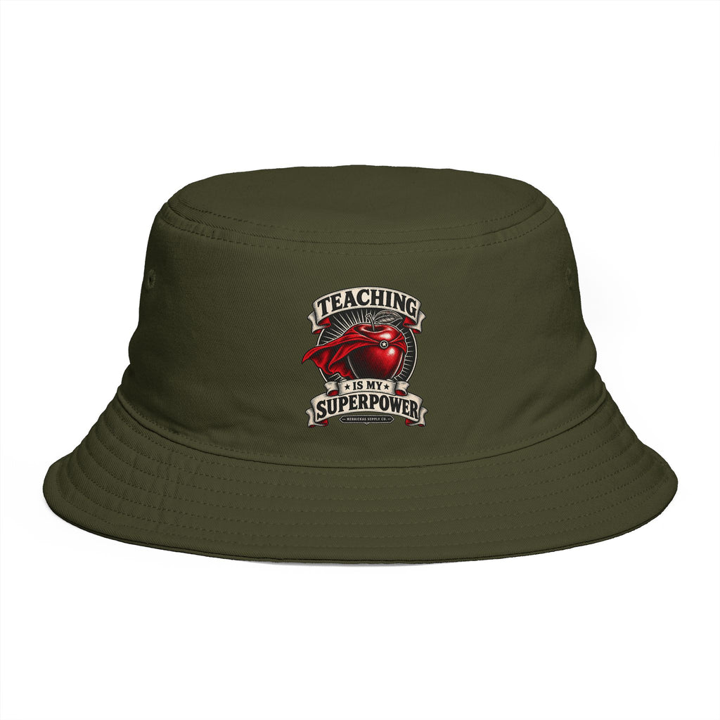 Teaching Is My Superpower Bucket Hat