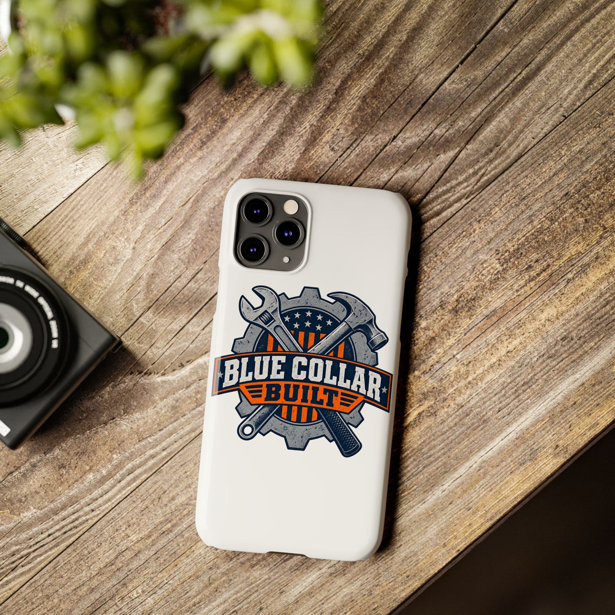 Blue Collar Built Phone Case