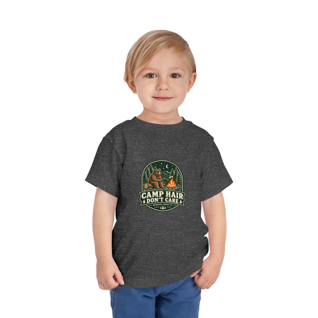 Camp Hair Don't Care Toddler Tee